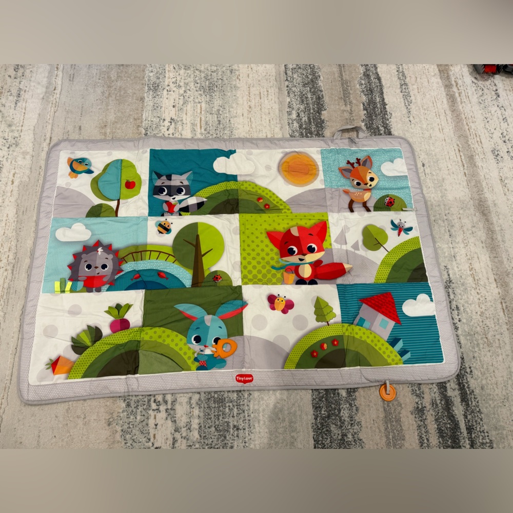 Tiny Love Colorful Animal Baby Play Mat